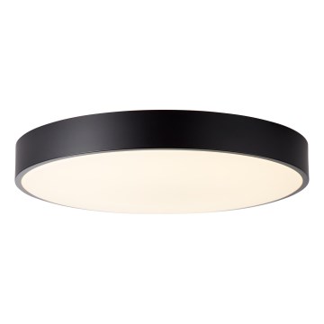 Brilliant - Luminária de teto LED regulável SLIMLINE LED/50W/230V 1800–6500K Ø 49 cm preta + controlo remoto