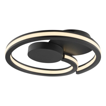 Brilliant - Luminária de teto LED REVOLA LED/33W/230V 3000/4000/6500K Ø 40 cm preta