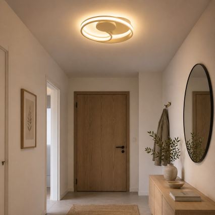Brilliant - LED Candeeiro de teto REVOLA LED/33W/230V 3000/4000/6500K diâmetro 40 cm bege