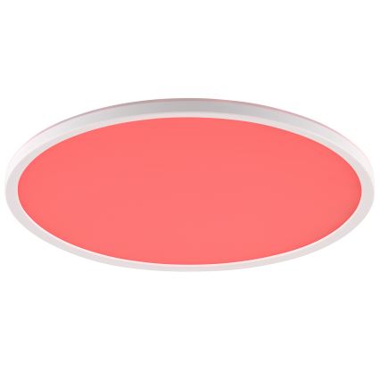 Brilliant - Candeeiro de tecto LED RGBW dimerizável LUMARO LED/22W/230V 4000K Ø 42 cm branco + comando remoto