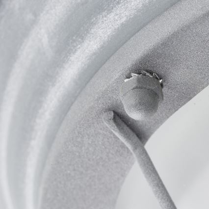 Brilliant - Luminária de teto TYPHOON 1xE27/30W/230V Ø 29 cm cinza