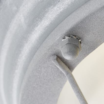 Brilliant - Luminária de teto TYPHOON 1xE27/30W/230V Ø 29 cm cinza