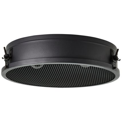 Brilliant - Luminária de teto ZOIS 2xE27/28W/230V diâmetro 42 cm preta