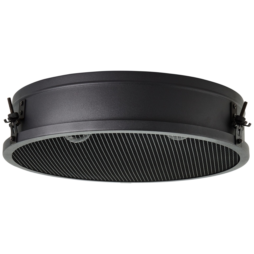 Brilliant - Luminária de teto ZOIS 2xE27/28W/230V diâmetro 42 cm preta