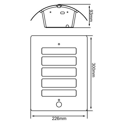 Brilliant - Candeeiro de parede para exterior com sensor de movimento e de crepúsculo TODD 1xE27/60W/230V IP44 antracite