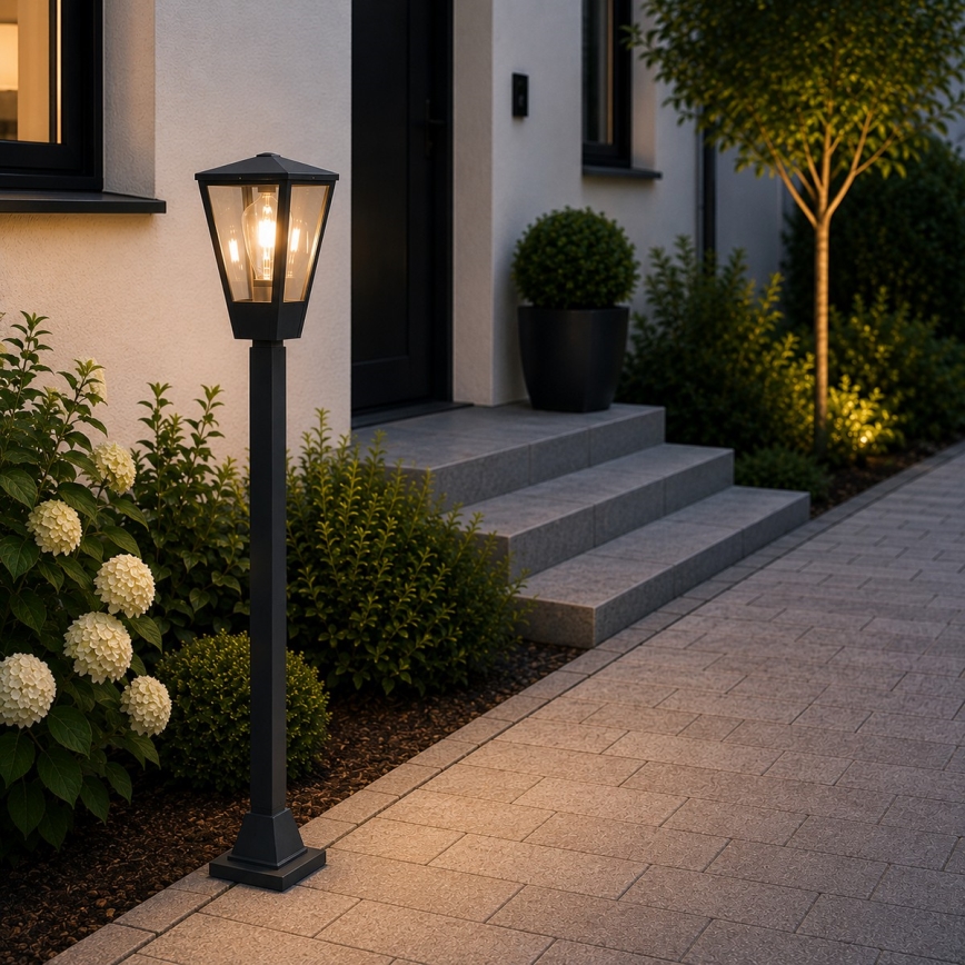 Brilliant - Luminária exterior WESTDLIFF 1xE27/20W/230V 98,4 cm IP44 antracite