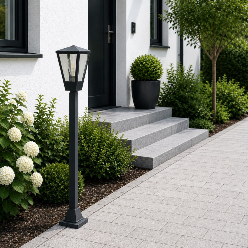Brilliant - Luminária exterior WESTDLIFF 1xE27/20W/230V 98,4 cm IP44 antracite
