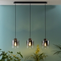 Brilliant - Lustre com cabo BETH 3xE27/60W/230V preto/fumê