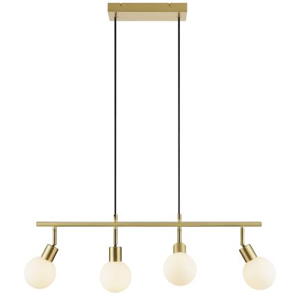 Brilliant - Lustre em cabo JORGE 4xG9/10W/230V latão