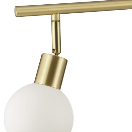 Brilliant - Lustre em cabo JORGE 4xG9/10W/230V latão