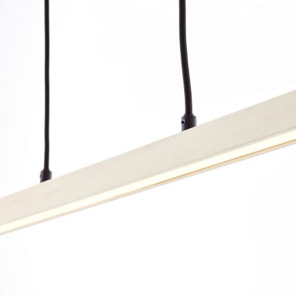 Brilliant - Lustre LED suspenso por cabo ARION LED/22W/230V, acabamento em pinho
