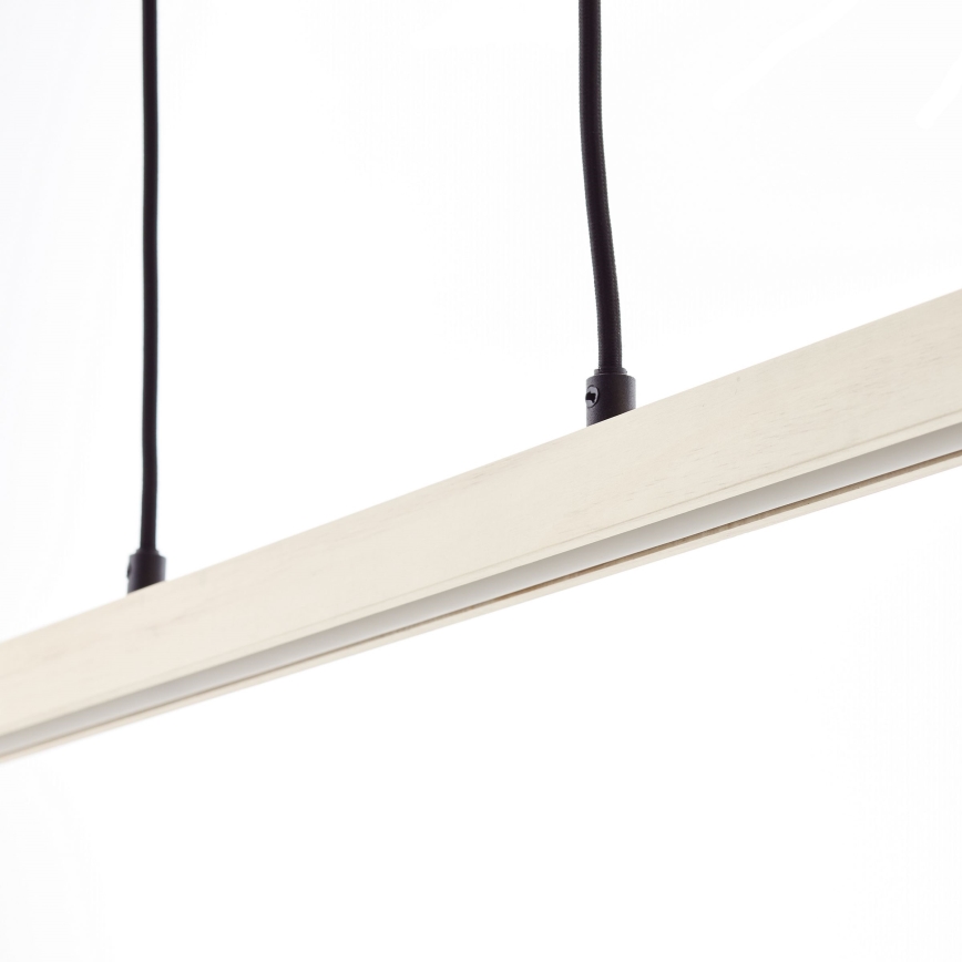 Brilliant - Lustre LED suspenso por cabo ARION LED/22W/230V, acabamento em pinho