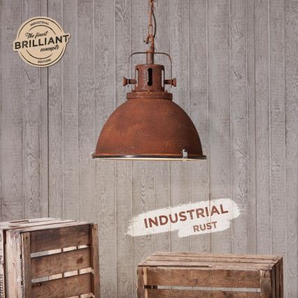 Brilliant - Lustre pendente com corrente JESPER 1xE27/60W/230V Ø 47 cm