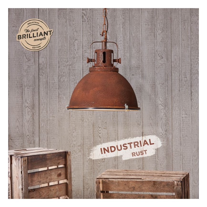 Brilliant - Lustre pendente com corrente JESPER 1xE27/60W/230V Ø 47 cm