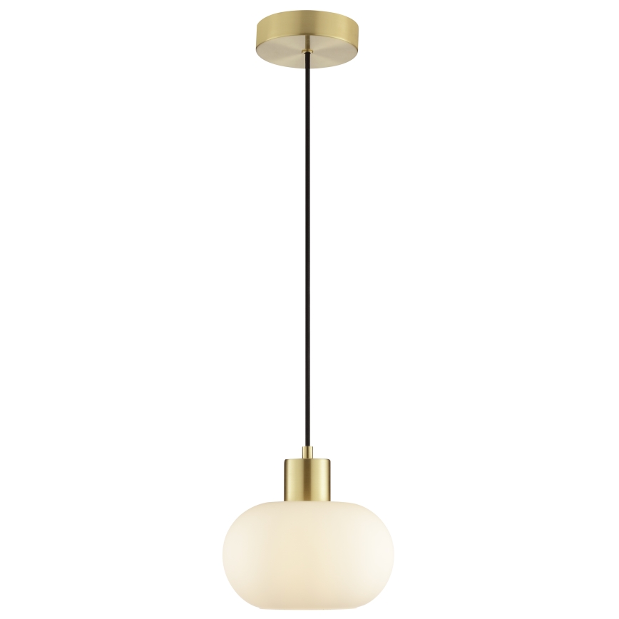 Brilliant - Lustre pendente em cabo FANNY 1xE27/20W/230V Ø 22 cm latão
