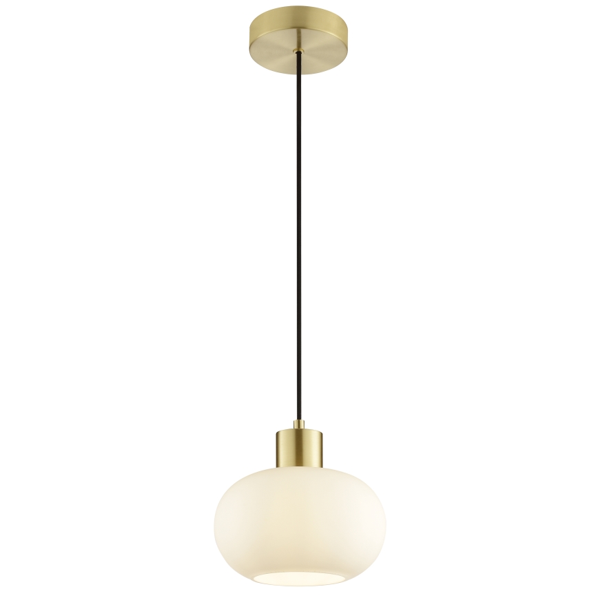 Brilliant - Lustre pendente em cabo FANNY 1xE27/20W/230V Ø 22 cm latão