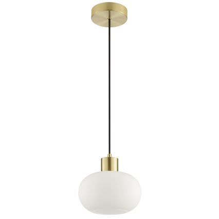 Brilliant - Lustre pendente em cabo FANNY 1xE27/20W/230V Ø 22 cm latão