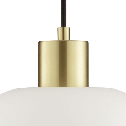 Brilliant - Lustre pendente em cabo FANNY 1xE27/20W/230V Ø 22 cm latão