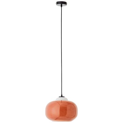 Brilliant - Lustre suspenso BLOP 1xE27/60W/230V laranja