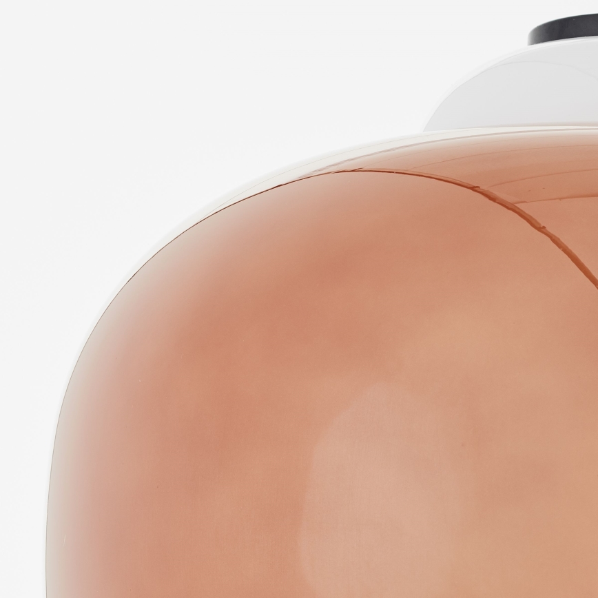 Brilliant - Lustre suspenso BLOP 1xE27/60W/230V laranja