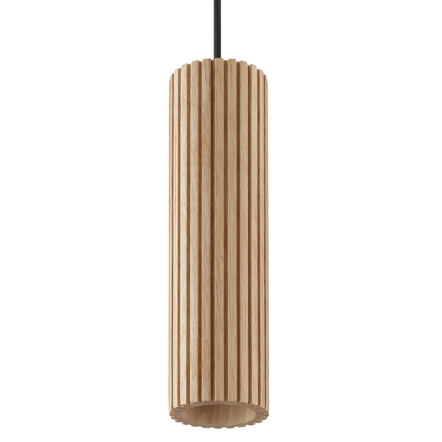 Brilliant - Lustre suspenso em cabo LAKEWOOD 3xGU10/10W/230V castanho