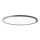 Brilliant - Plafon de teto LED dimerizável SORELL LED/24W/230V 3000-6500K Ø 42 cm preto + controlo remoto