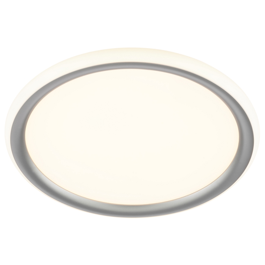 Brilliant - Plafon LED dimável CARLOZ LED/16W/230V Ø 30 cm branco/cinzento