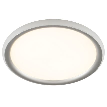 Brilliant - Plafon LED dimável CARLOZ LED/16W/230V Ø 30 cm branco/cinzento
