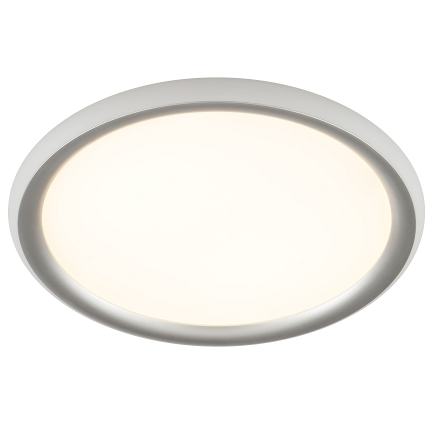 Brilliant - Plafon LED dimável CARLOZ LED/16W/230V Ø 30 cm branco/cinzento