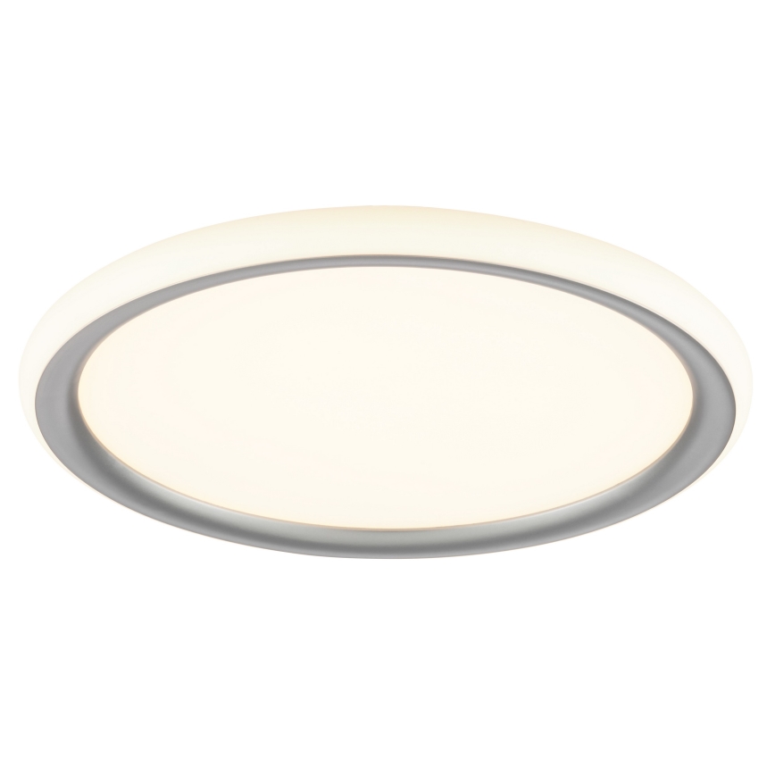 Brilliant - Plafon LED dimável CARLOZ LED/16W/230V Ø 30 cm branco/cinzento