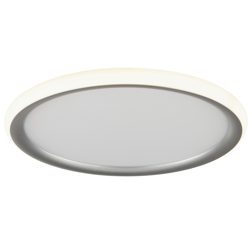 Brilliant - Plafon LED dimável CARLOZ LED/16W/230V Ø 30 cm branco/cinzento