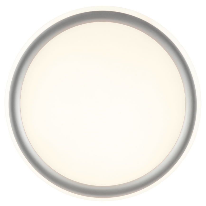 Brilliant - Plafon LED dimável CARLOZ LED/16W/230V Ø 30 cm branco/cinzento