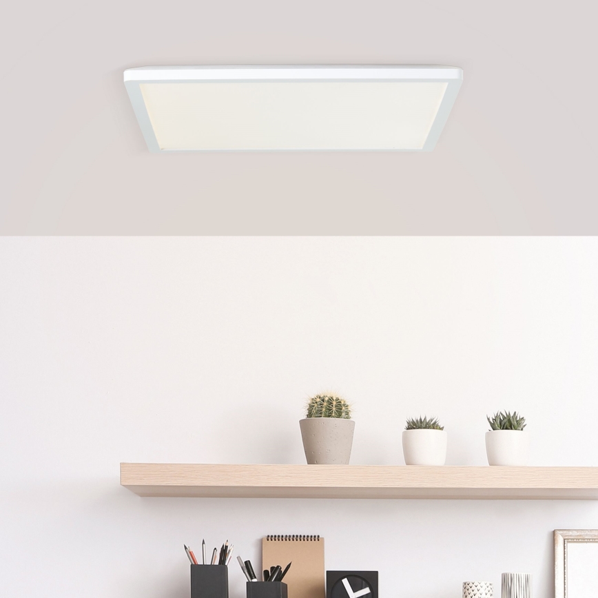 Brilliant - Plafon LED MILTON LED/24W/230V 42x42 cm branco