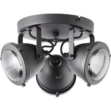 Brilliant - Spot CARMEN 3xGU10/5W/230V preto