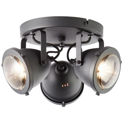 Brilliant - Spot CARMEN 3xGU10/5W/230V preto