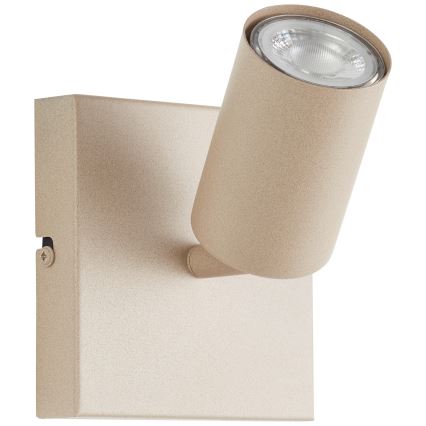 Brilliant - Spot de parede LED JELLO 1xGU10/5W/230V bege