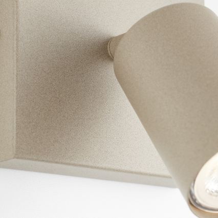 Brilliant - Spot de parede LED JELLO 1xGU10/5W/230V bege