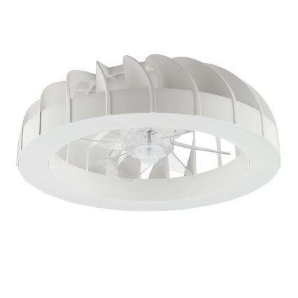 Brilliant - Ventilador de teto dimmerizável LED RGBW com luz FANORA LED/30W/230V 2700-6500K diâmetro 46 cm branco + controlo remoto