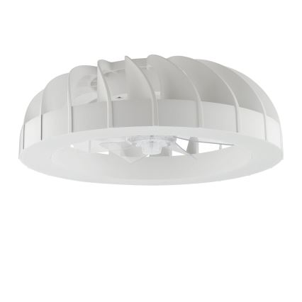 Brilliant - Ventilador de teto dimmerizável LED RGBW com luz FANORA LED/30W/230V 2700-6500K diâmetro 46 cm branco + controlo remoto