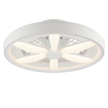 Brilliant - Ventilador de teto LED RGBW regulável com luz GAIANO LED/48W/230V 2700-6500K branco + controlo remoto