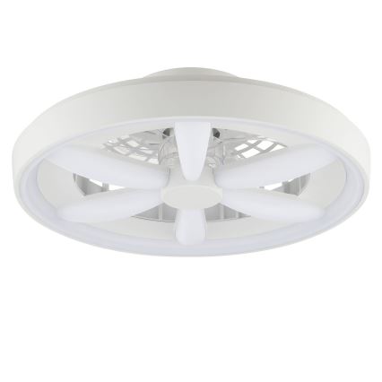 Brilliant - Ventilador de teto LED RGBW regulável com luz GAIANO LED/48W/230V 2700-6500K branco + controlo remoto
