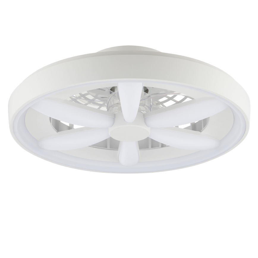 Brilliant - Ventilador de teto LED RGBW regulável com luz GAIANO LED/48W/230V 2700-6500K branco + controlo remoto