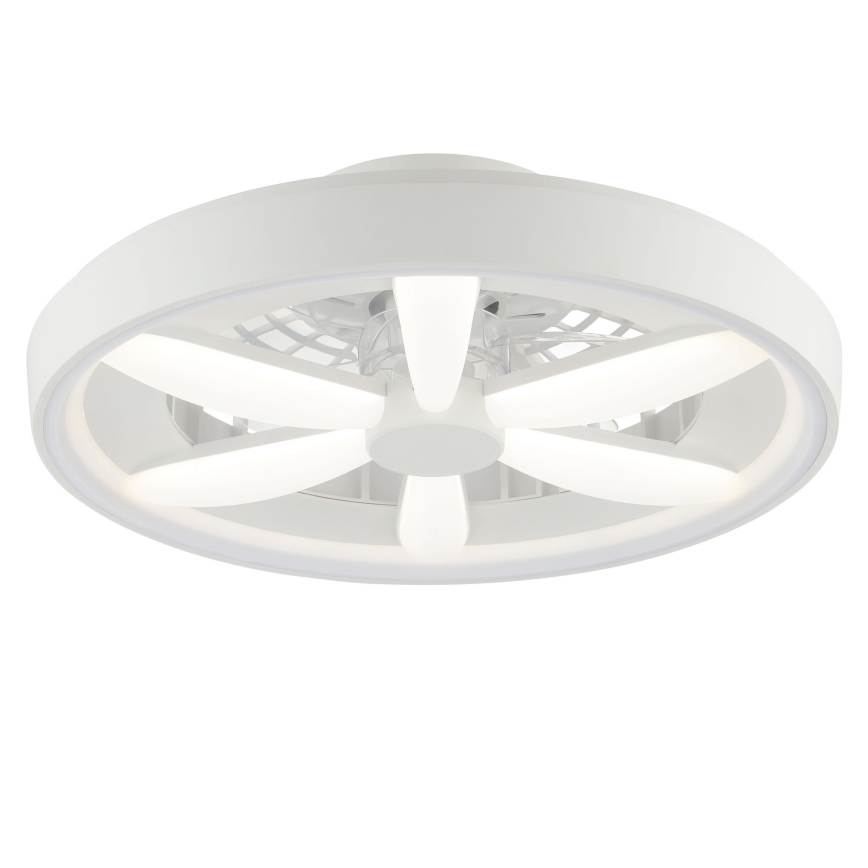 Brilliant - Ventilador de teto LED RGBW regulável com luz GAIANO LED/48W/230V 2700-6500K branco + controlo remoto