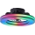Brilliant - Ventoinha de teto LED RGBW regulável MONDELLO LED/26W/230V 2700-6500K diâmetro 41 cm preto + comando