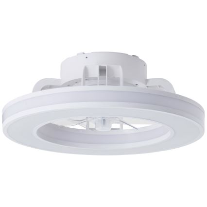 Brilliant - Ventoinha de teto LED RGBW regulável MONDELLO LED/26W/230V 2700-6500K diâmetro 41,5 cm branco + comando