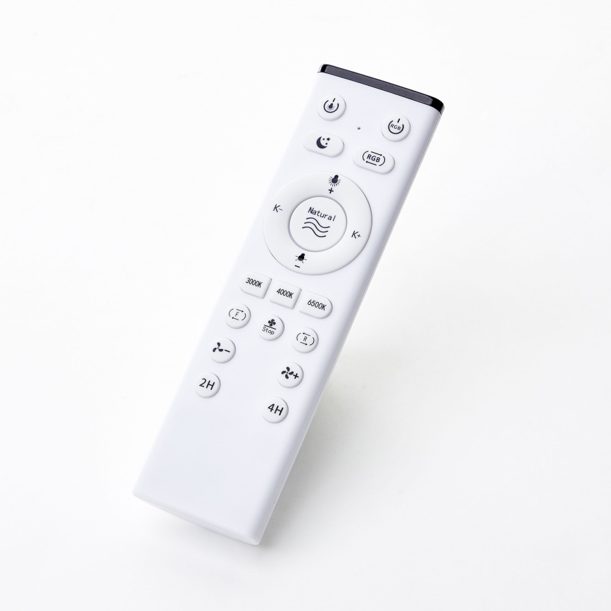 Brilliant - Ventoinha de teto LED RGBW regulável MONDELLO LED/26W/230V 2700-6500K diâmetro 41 cm preto + comando