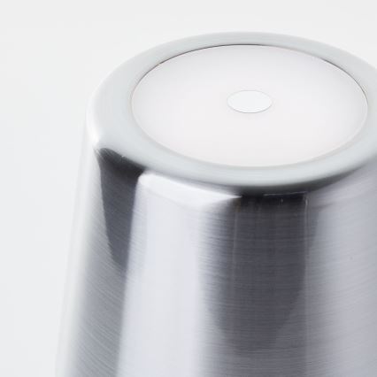 Brilliant - Lâmpada exterior tátil LED regulável XAANA LED/4W/5V 3000/4000/6500K 2600 mAh IP44 cromo brilhante