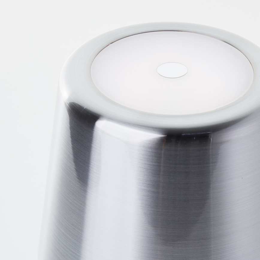 Brilliant - Lâmpada exterior tátil LED regulável XAANA LED/4W/5V 3000/4000/6500K 2600 mAh IP44 cromo brilhante