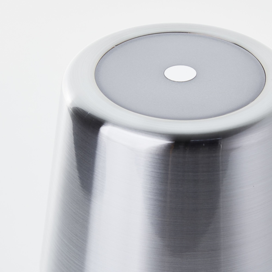 Brilliant - Lâmpada exterior tátil LED regulável XAANA LED/4W/5V 3000/4000/6500K 2600 mAh IP44 cromo brilhante