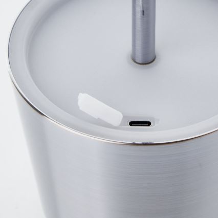 Brilliant - Lâmpada exterior tátil LED regulável XAANA LED/4W/5V 3000/4000/6500K 2600 mAh IP44 cromo brilhante